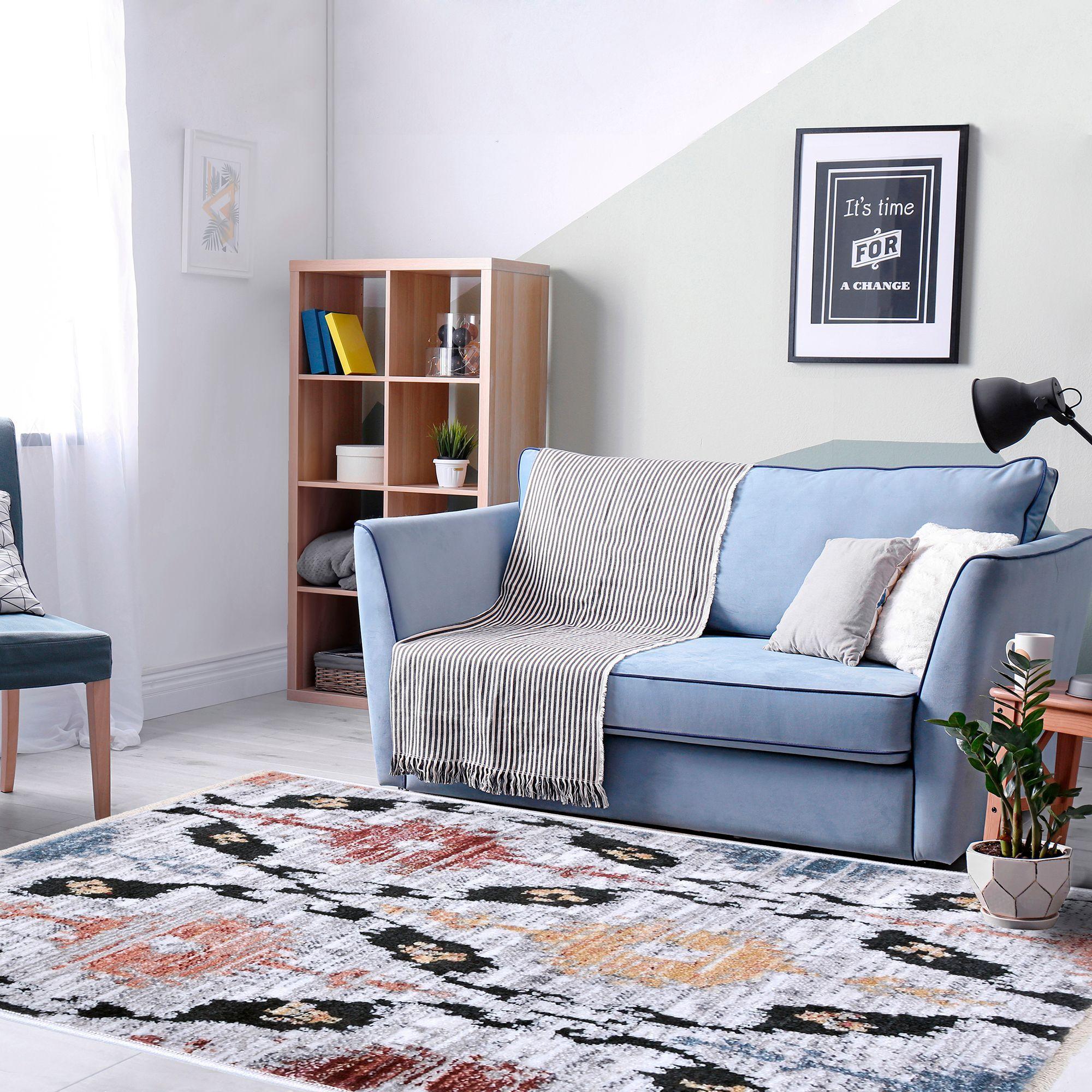 Alfombra Frise Manhattan 3D 60x100 cms Arana-4