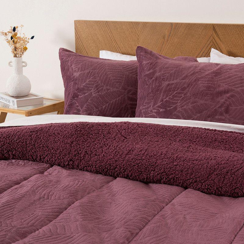 Plumon Coral Emboss King Morado-2