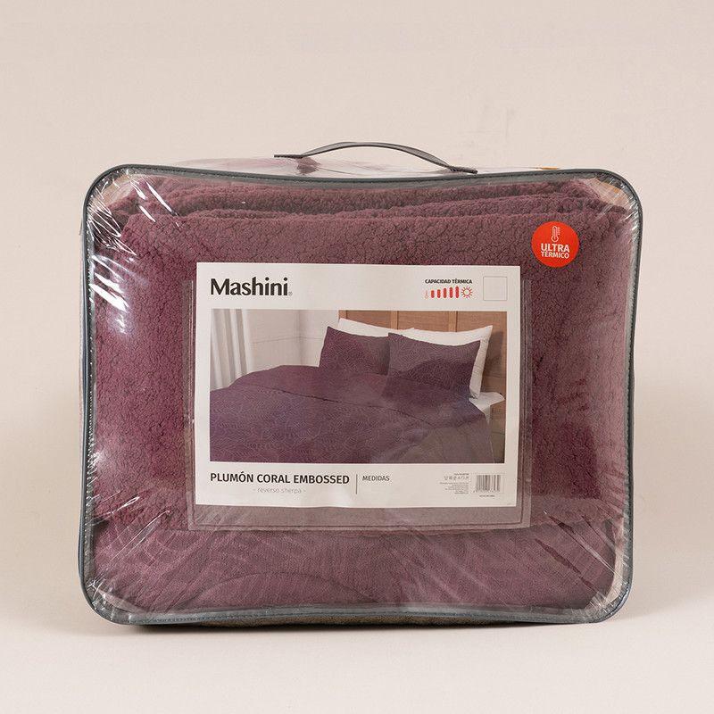 Plumon Coral Emboss King Morado-3