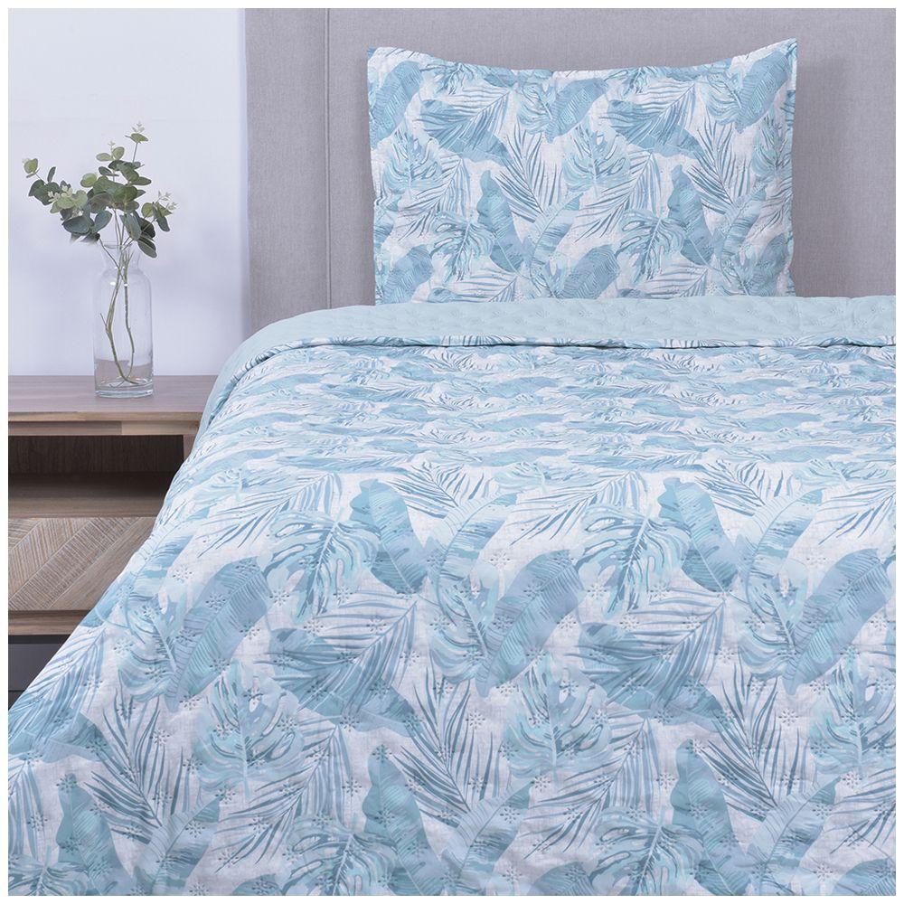 Quilt Ultrasonico Estampado  Tropical  1.5 p-0