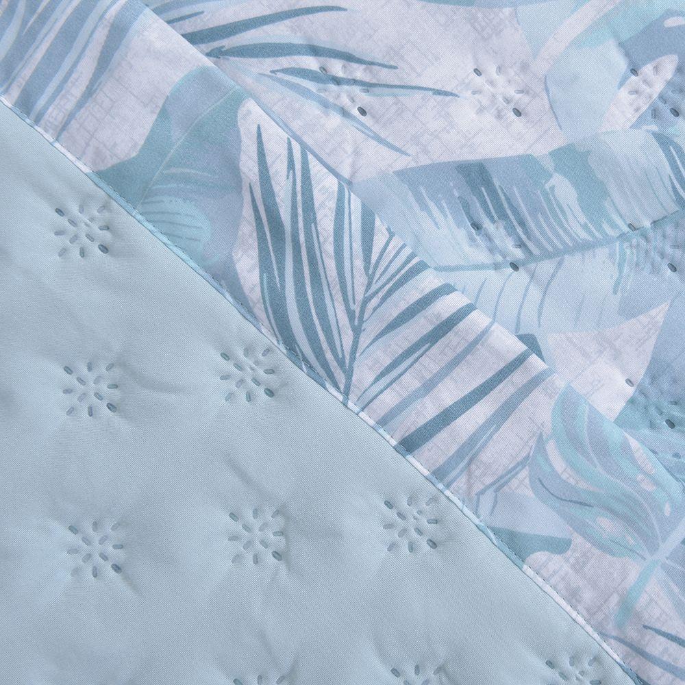 Quilt Ultrasonico Estampado  Tropical  1.5 p-1