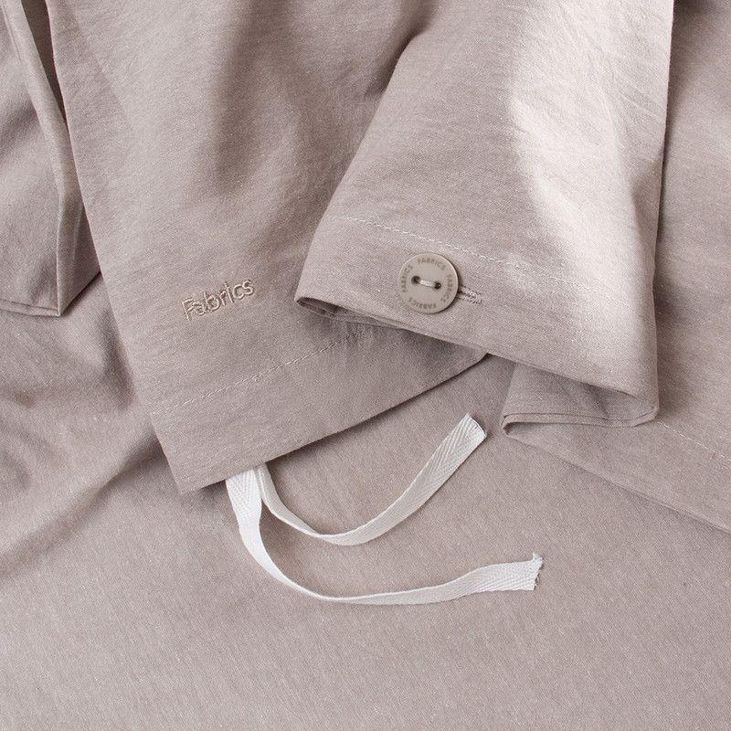 Cubreplumon alg. Chambray 2 pl beige-2