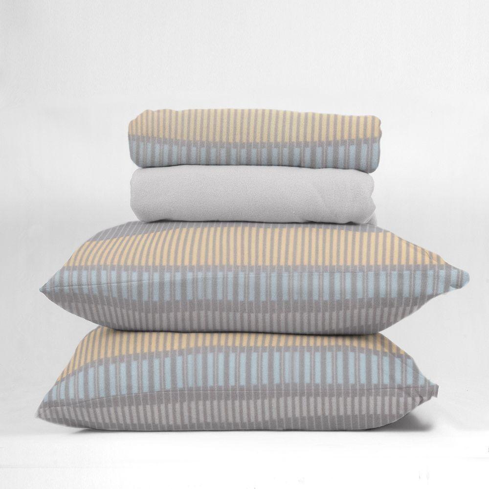 Sabana Polar Estampada  King Boston-2