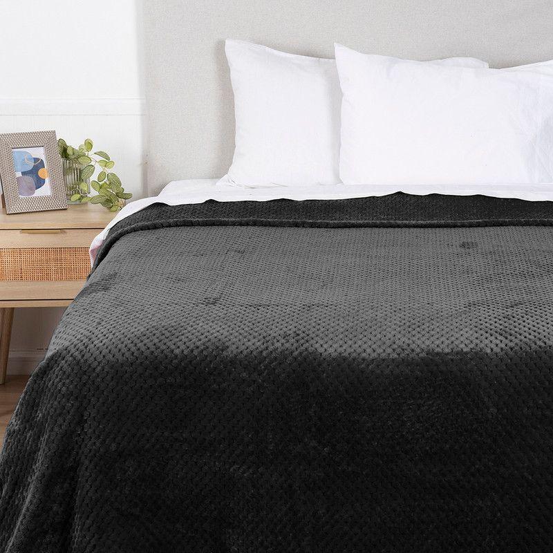 Frazada PopCorn King Negro-0