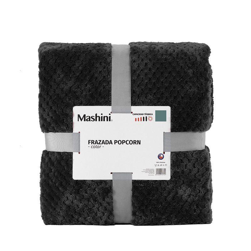Frazada PopCorn King Negro-2