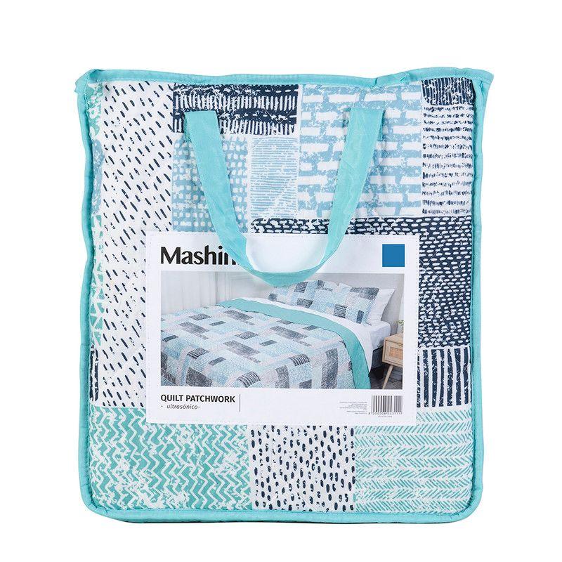 Quilt Cosido estampado patchwork King Lois-1