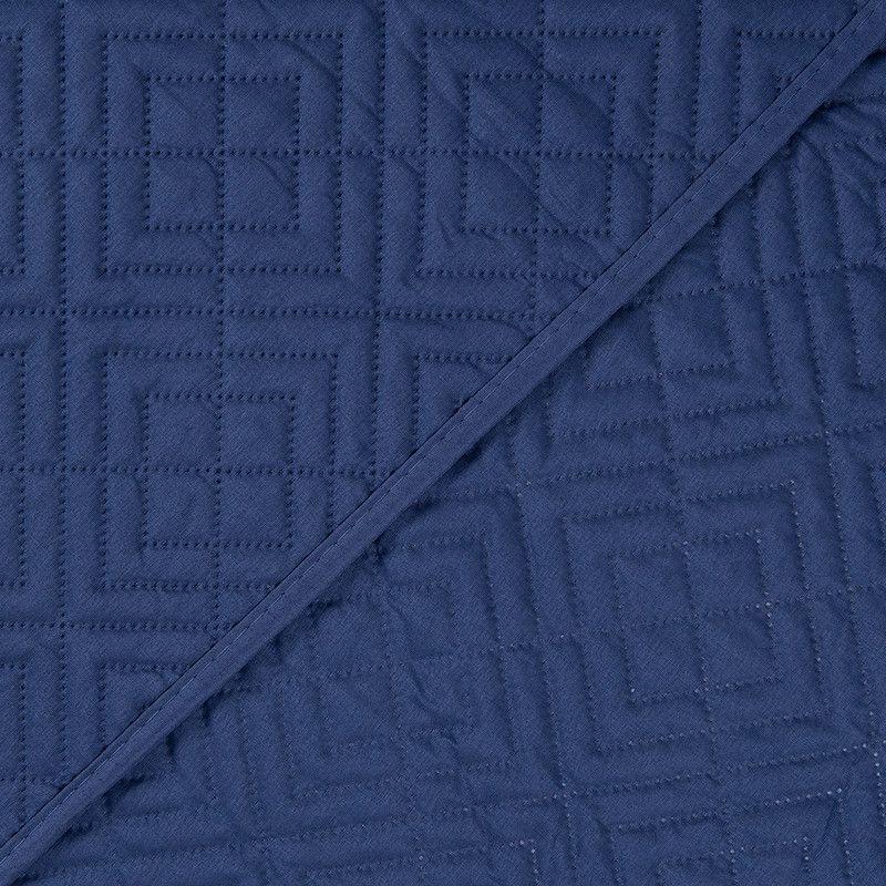 Quilt Cordoba lisa King Azul-1