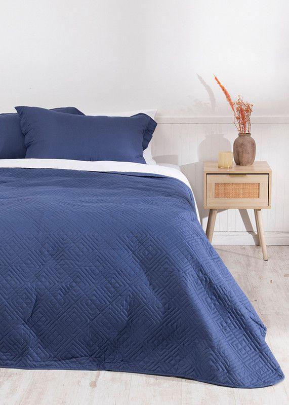 Quilt Cordoba lisa King Azul-0