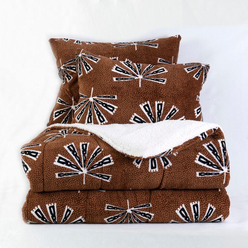 Plumon Coral print Sherpa 1.5 P Asmara-1