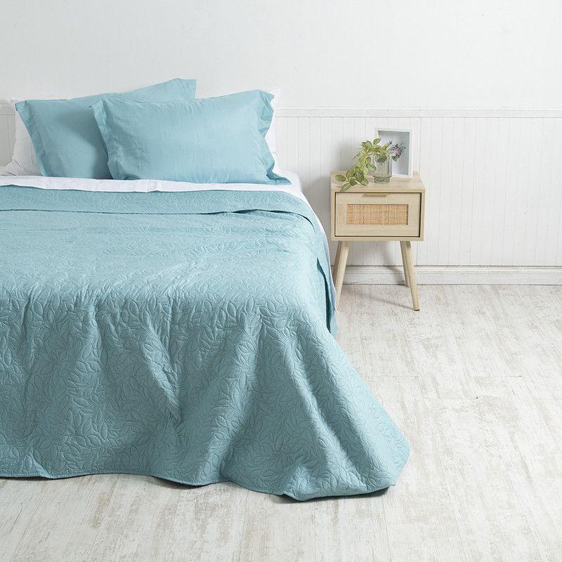 Quilt Cordoba lisa Mashini King Turquesa-0