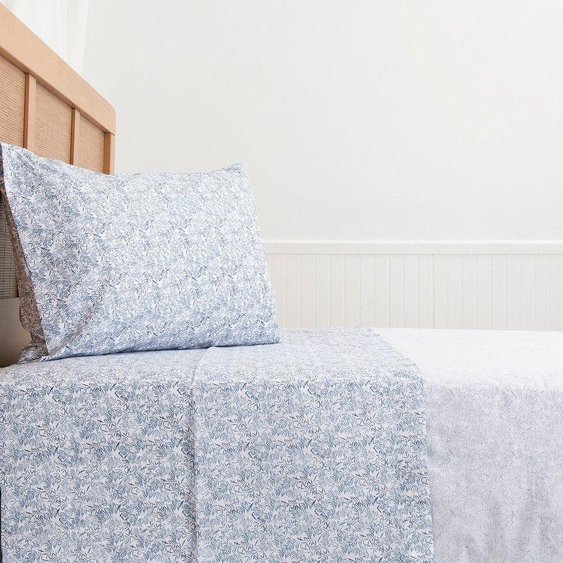 Sábana Estampada 200H 1.5 P Navy-2