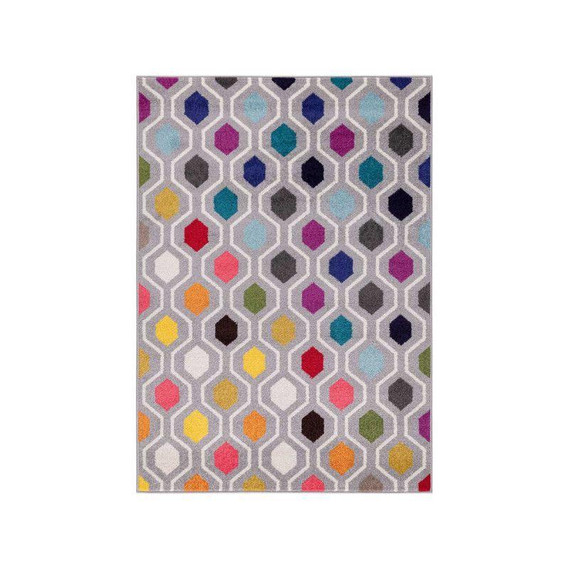 Alfombra Frise Boutique 133x190 cms Guirnalda-0