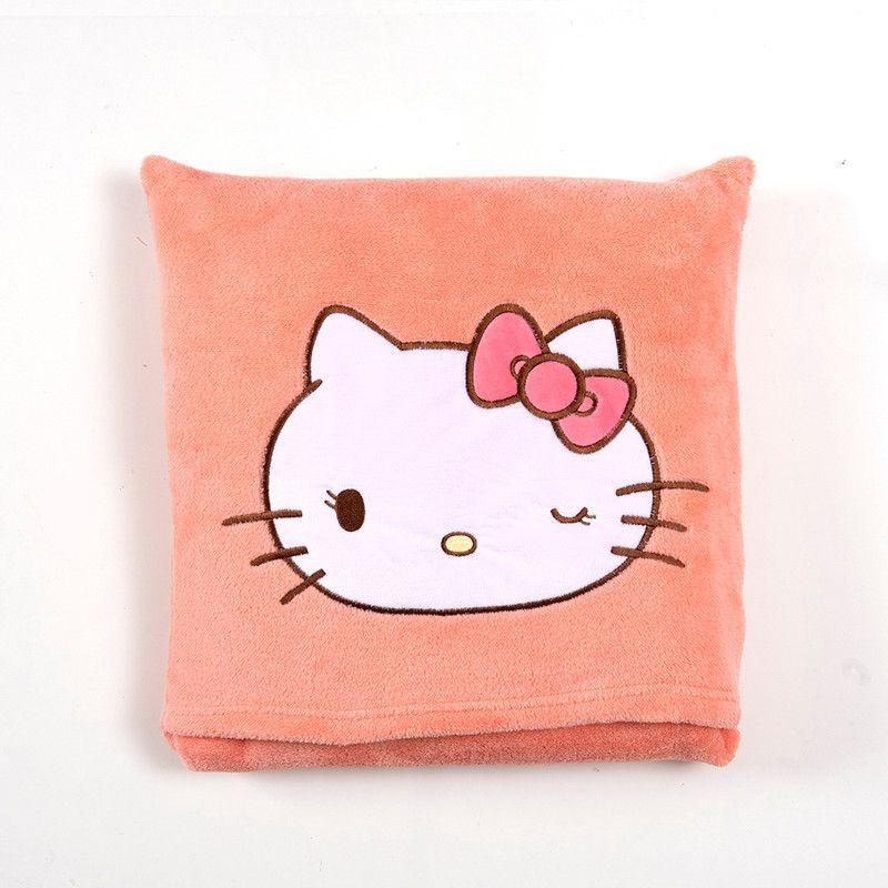 Frazada Cojin 120x200 cms Hello Kitty-2