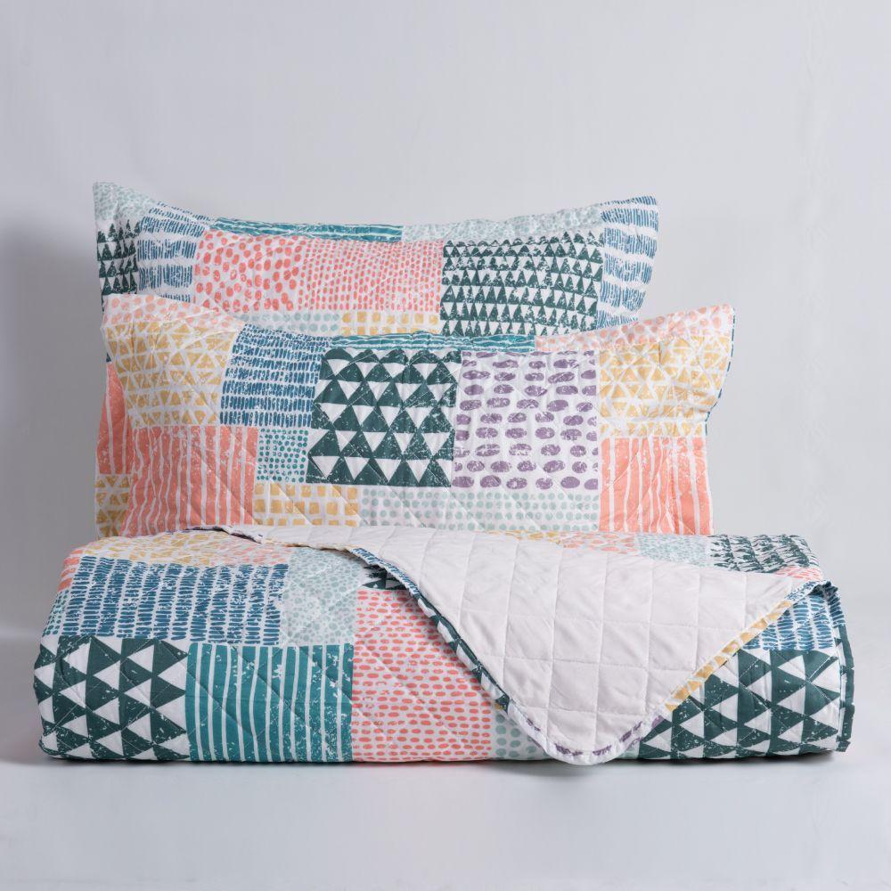 Quilt Cosido Patchwork Mashini King Aries-4