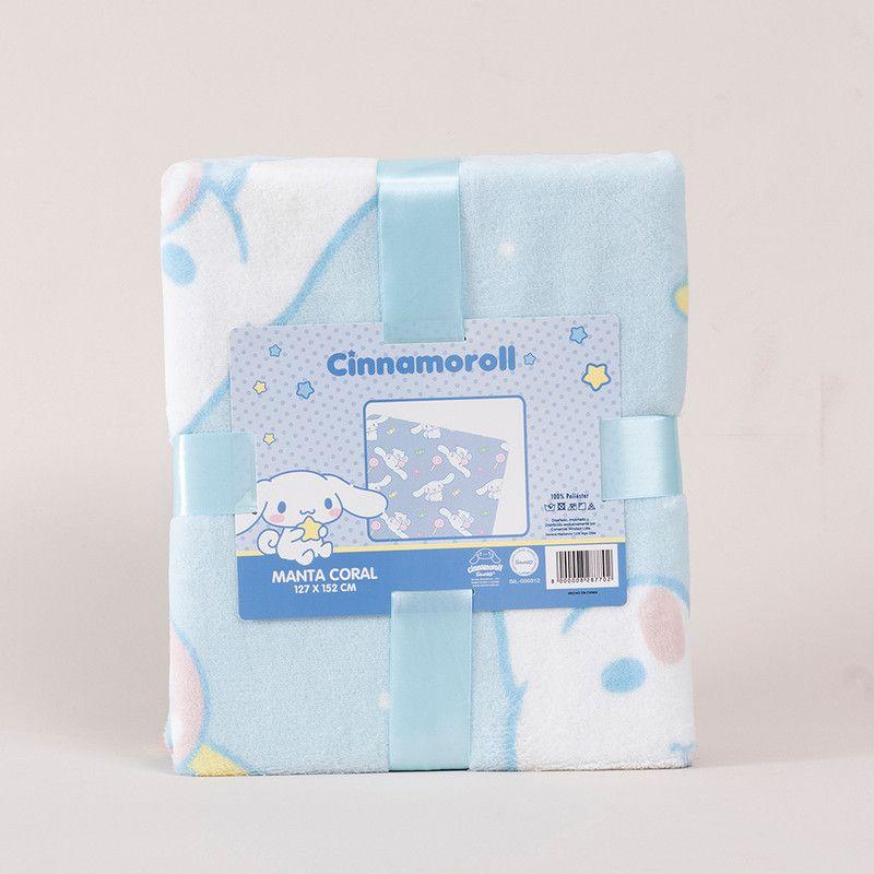 Manta Coral 127x152 cms Cinnamoroll-2