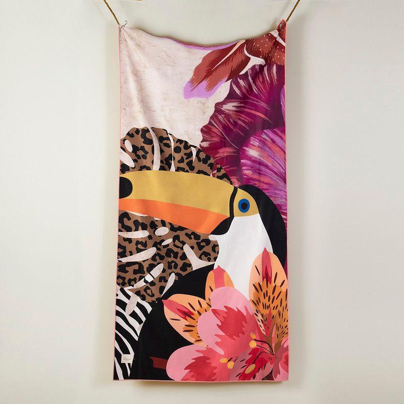 Toalla Playa MF Paradise 90x180 Mora-0