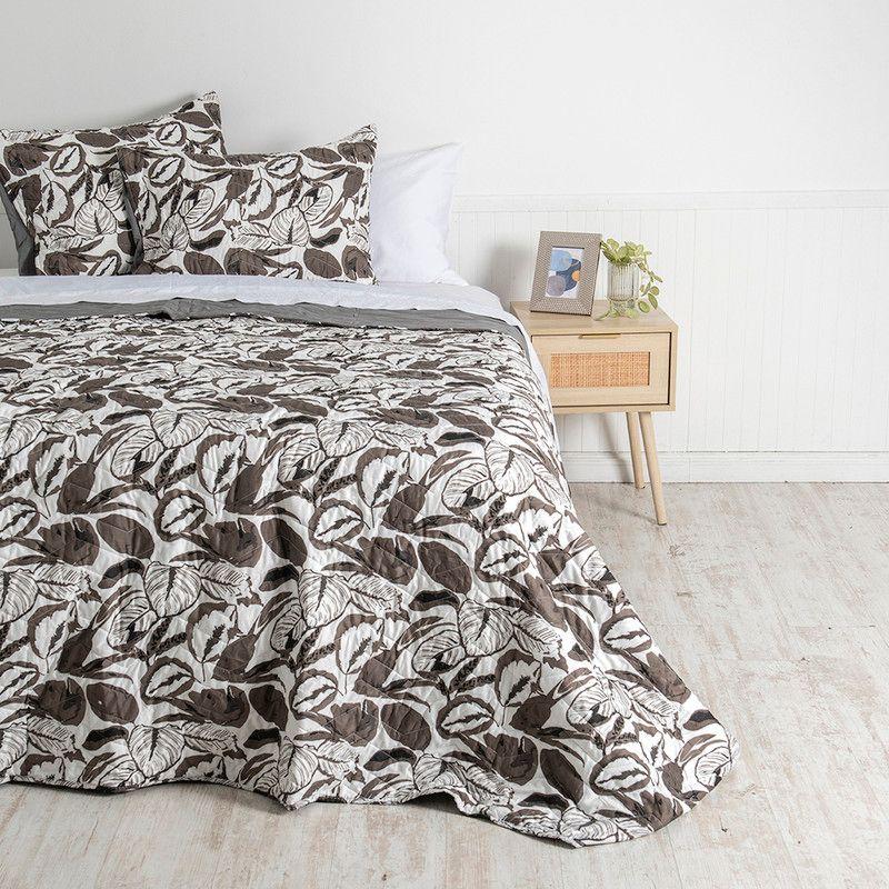 Quilt Cosido estampado MF King Iris-0