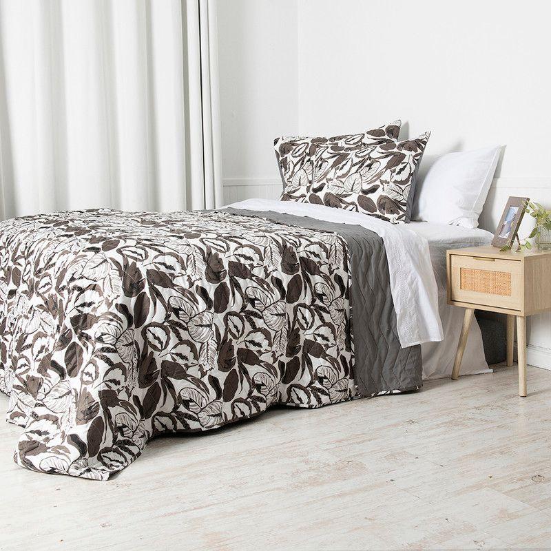 Quilt Cosido estampado MF King Iris-1
