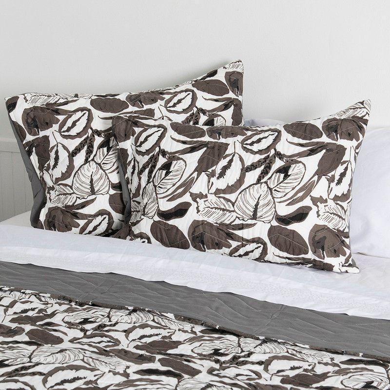 Quilt Cosido estampado MF King Iris-2