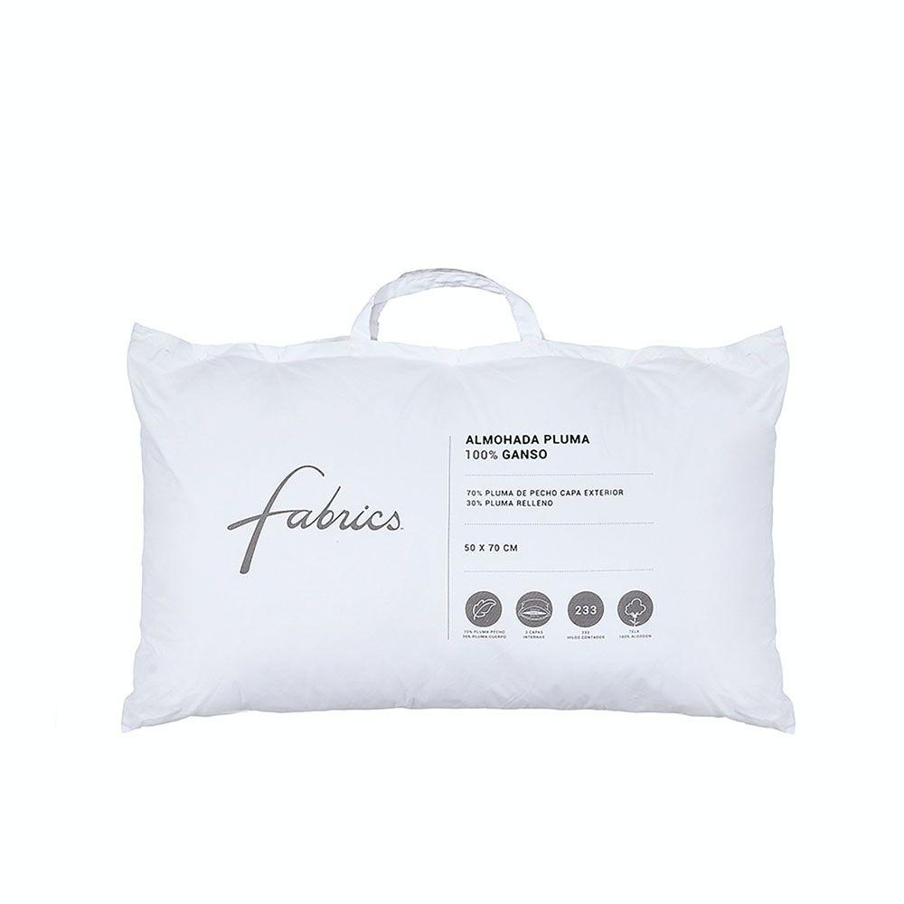 Almohada pluma Ganso 50x70cms Fabrics-0