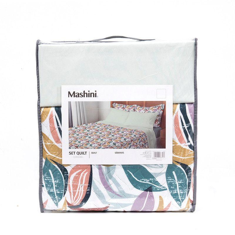Set Quilt Est + Sabana Lisa King Sofia-4