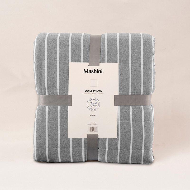 Quilt Palma Cationic Sherpa S. King Gris-3