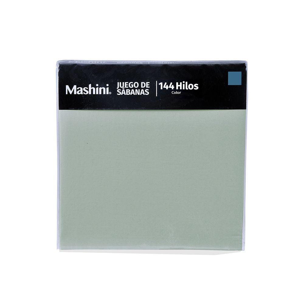 Sabana lisa 144 Colores King Verde-2