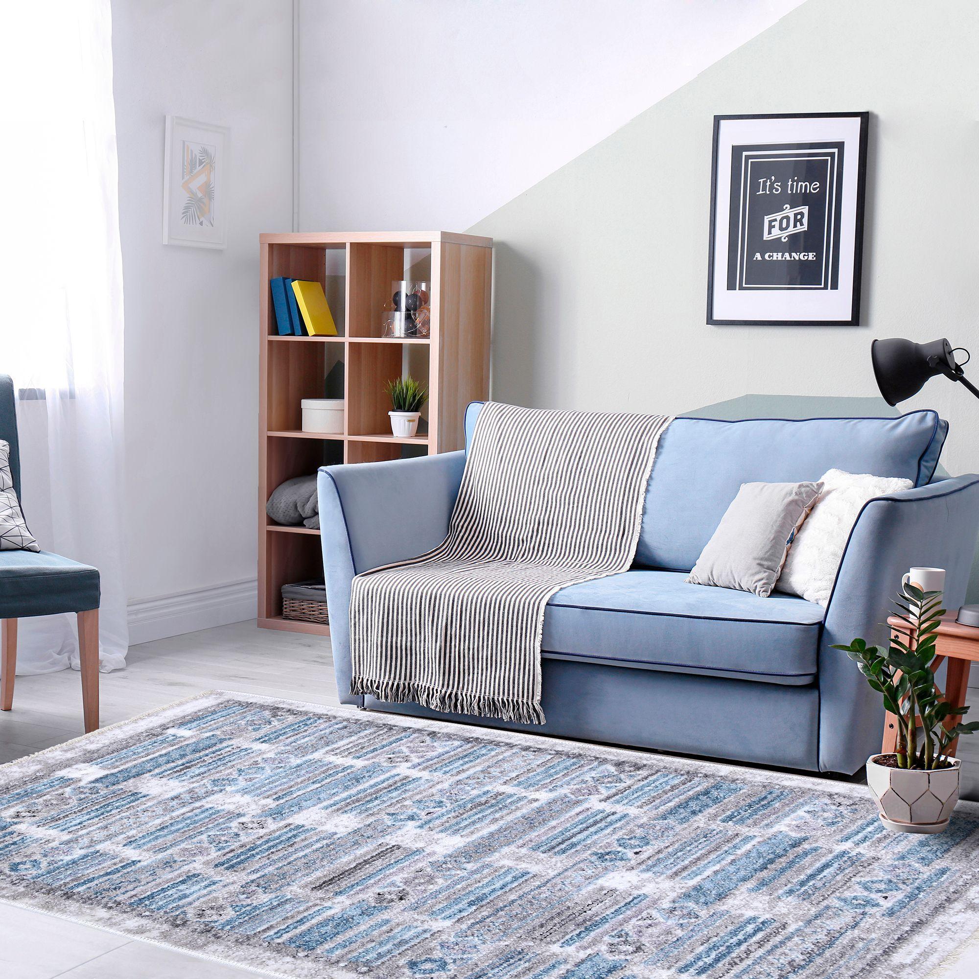 Alfombra Frise Manhattan 3D 60x100 cms Valdivia-4