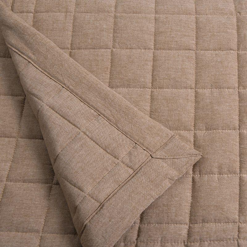 Cubrecama quilt oxford 1.5 PL Ocre-2