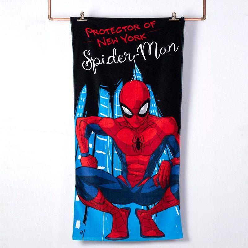 Toalla Playa 70x140 Spiderman Edificio-0