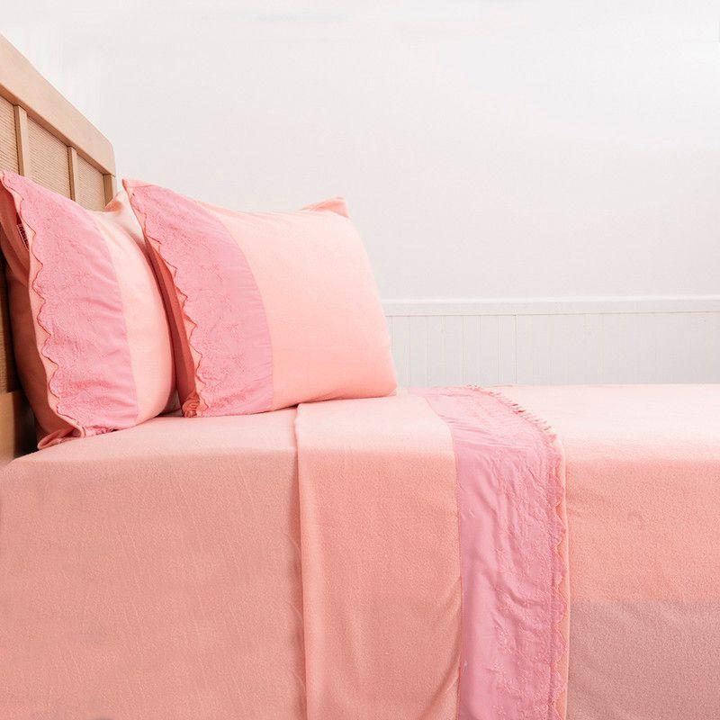 Sabana Polar Lisa Broderie 2 P Rosado-2