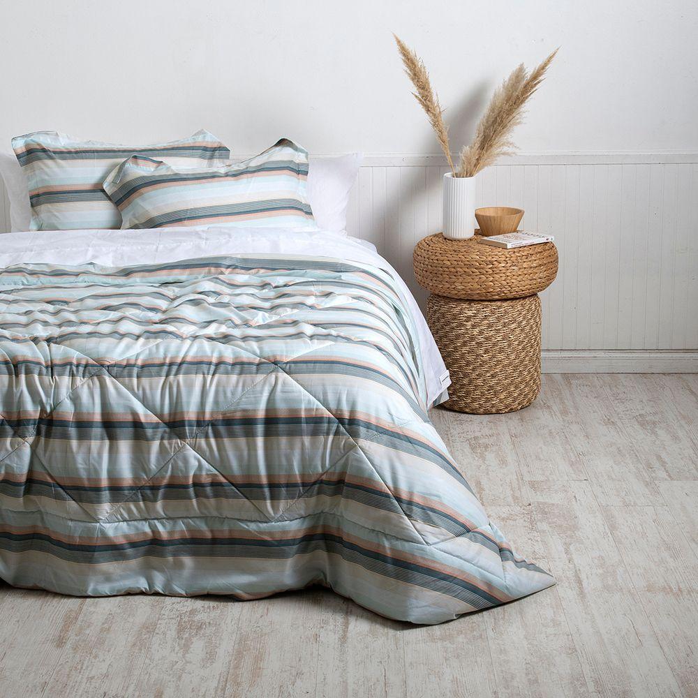 Plumón Microfibra Est. King  Lineal-0