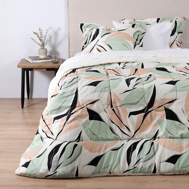 Plumon Est Sherpa Leaf 2 Pl Turquesa-0