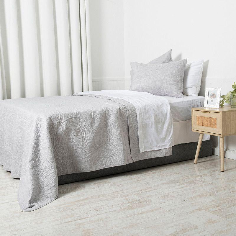 Quilt MF Super King Portugal Gris N-4