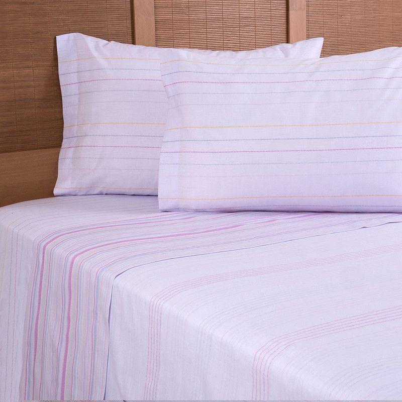 Sábana Estampada  144 Hilos 2 P Cherries-0