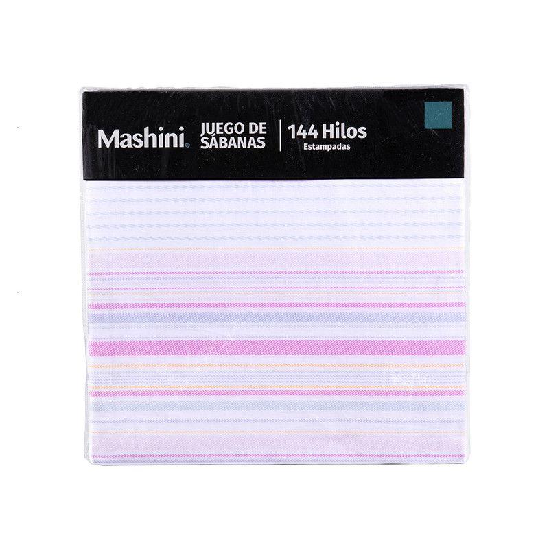 Sábana Estampada  144 Hilos 2 P Cherries-2