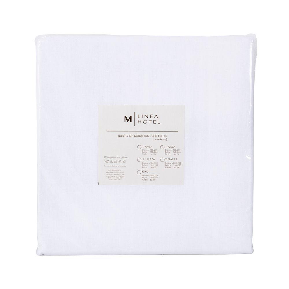 Sabana Hotel Set 200 H 50/50 2 P Blanco-3