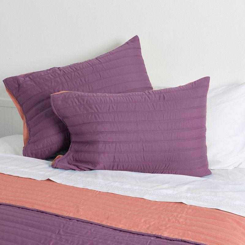 Quilt Toledo MF 1.5 P Morado-Coral-2