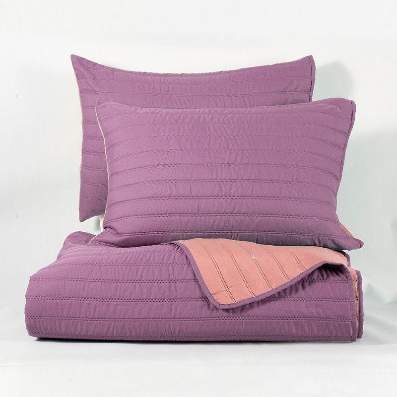 Quilt Toledo MF 1.5 P Morado-Coral-4