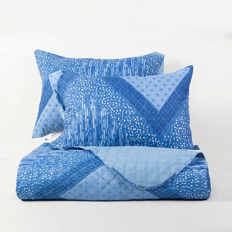 Quilt MF Estampado  King Rombos-4