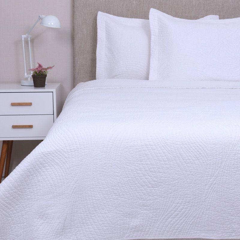 Cubrecama Quilt SLate S.King Blanco-0