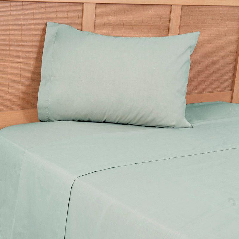 Sabana 144 Hilos Lisa 1.5 P Turquesa-0