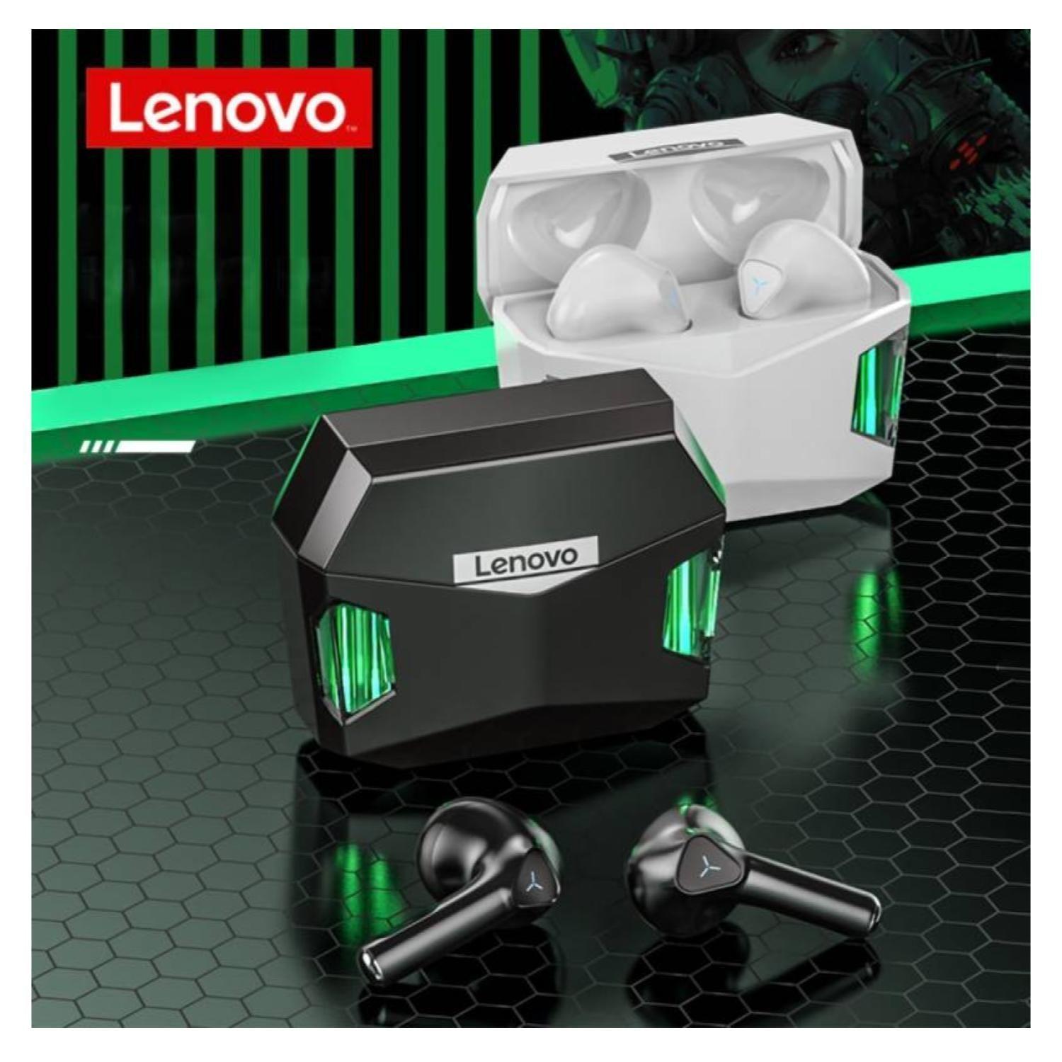 Audifonos Bluetooth Earbuds Lenovo GM5 Blancos-2