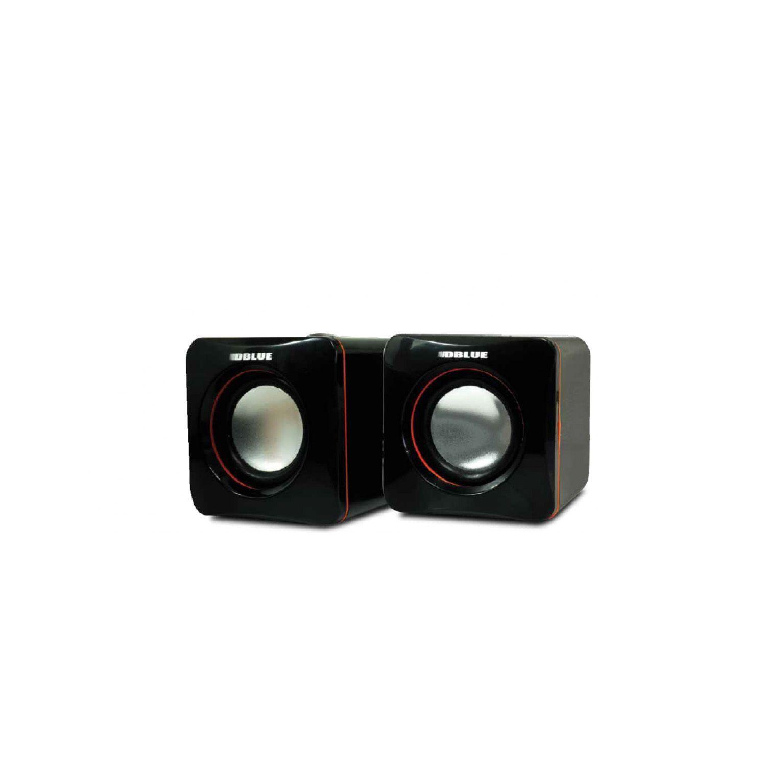 Parlante Altavoz Para PC USB 2.0 Conector de 3.5mm Dblue-4