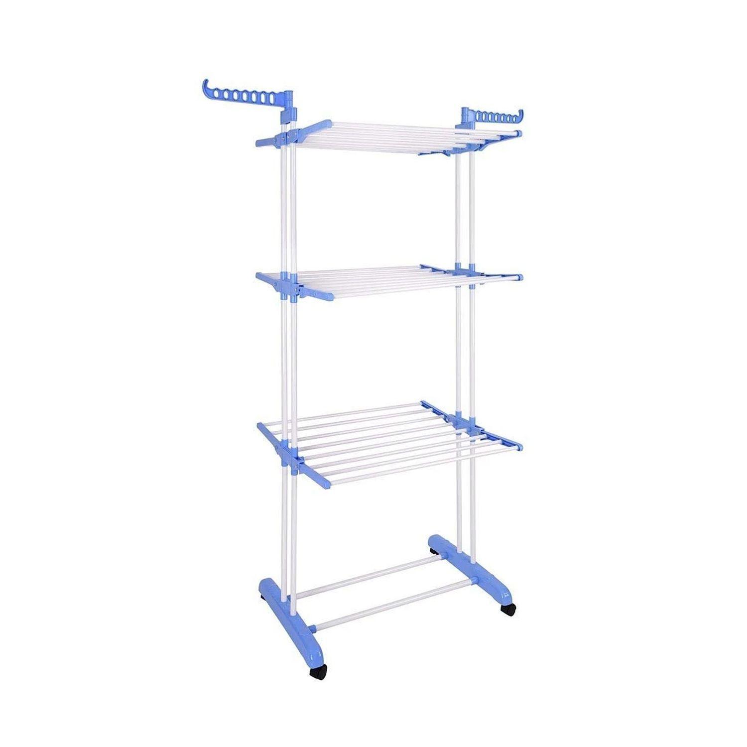 Tendedero Colgador de Ropa Plegable 3 Niveles-1