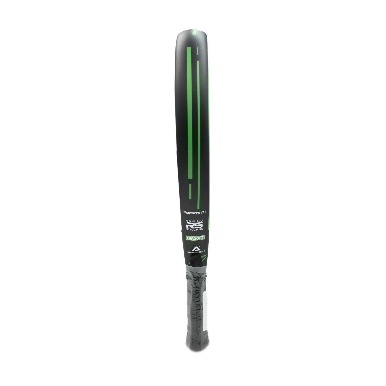 PALA DE PADEL AMA SPORT P40 FIBRA DE CARBONO SOFT CORE -1