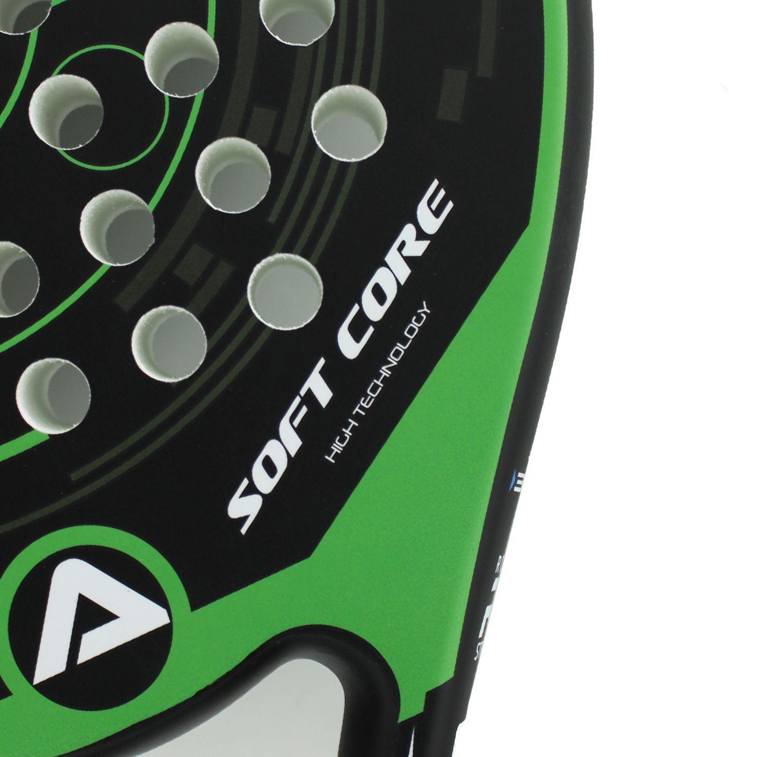 PALA DE PADEL AMA SPORT P40 FIBRA DE CARBONO SOFT CORE -3