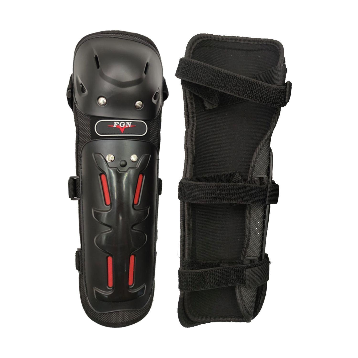 Coderas y Rodilleras Metalicas Para Motociclismo y Deportes-3