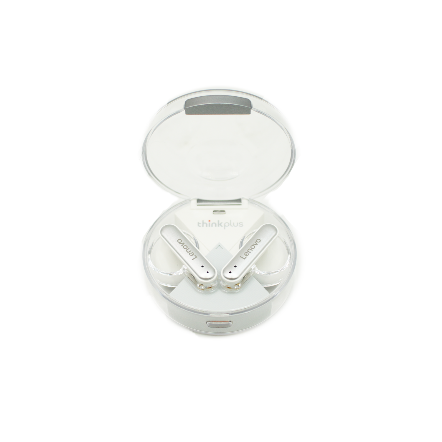 Audifonos Bluethooth Lenovo Lp10 Inalámbricos Manos Libres Blanco-2