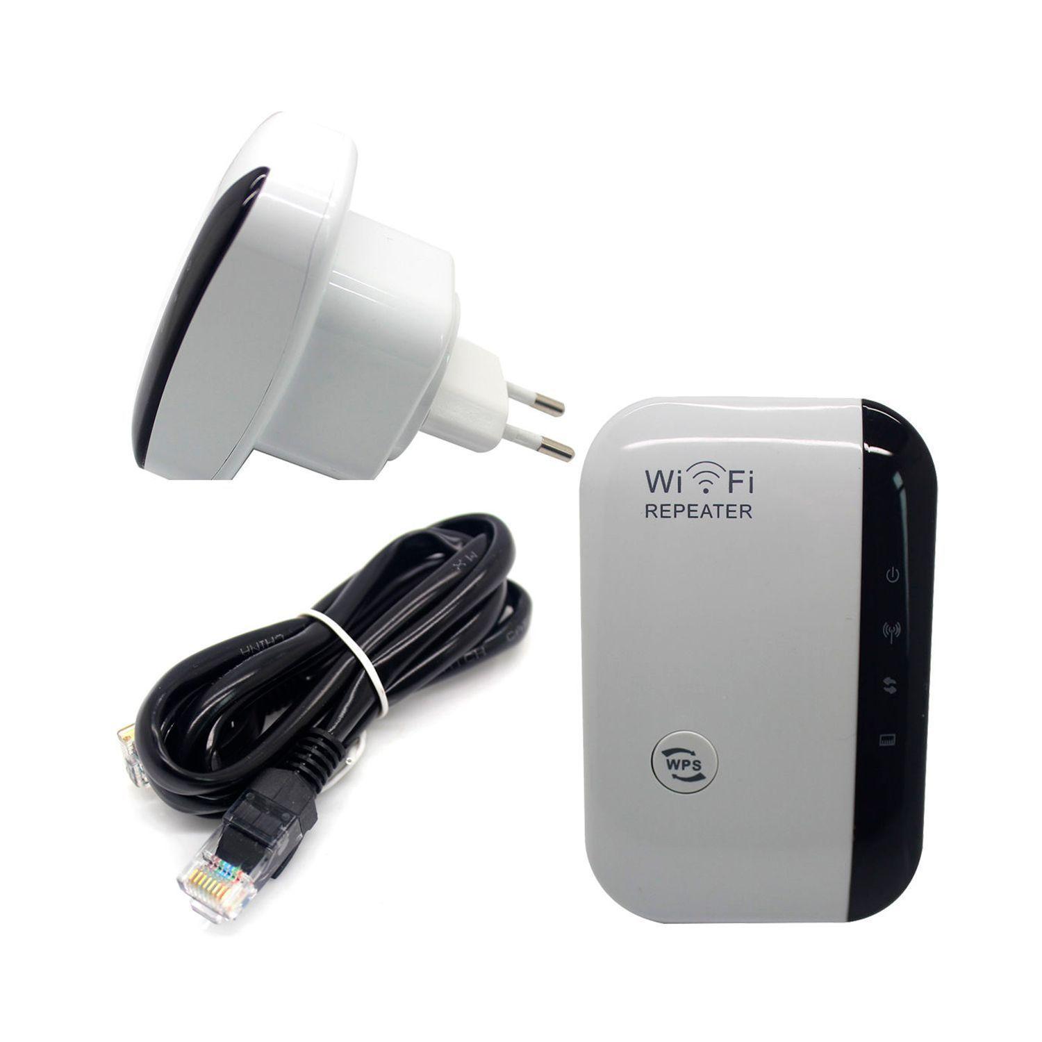 Repetidor Wifi Inalambrico Universal 300Mbps Blanco Dblue-2